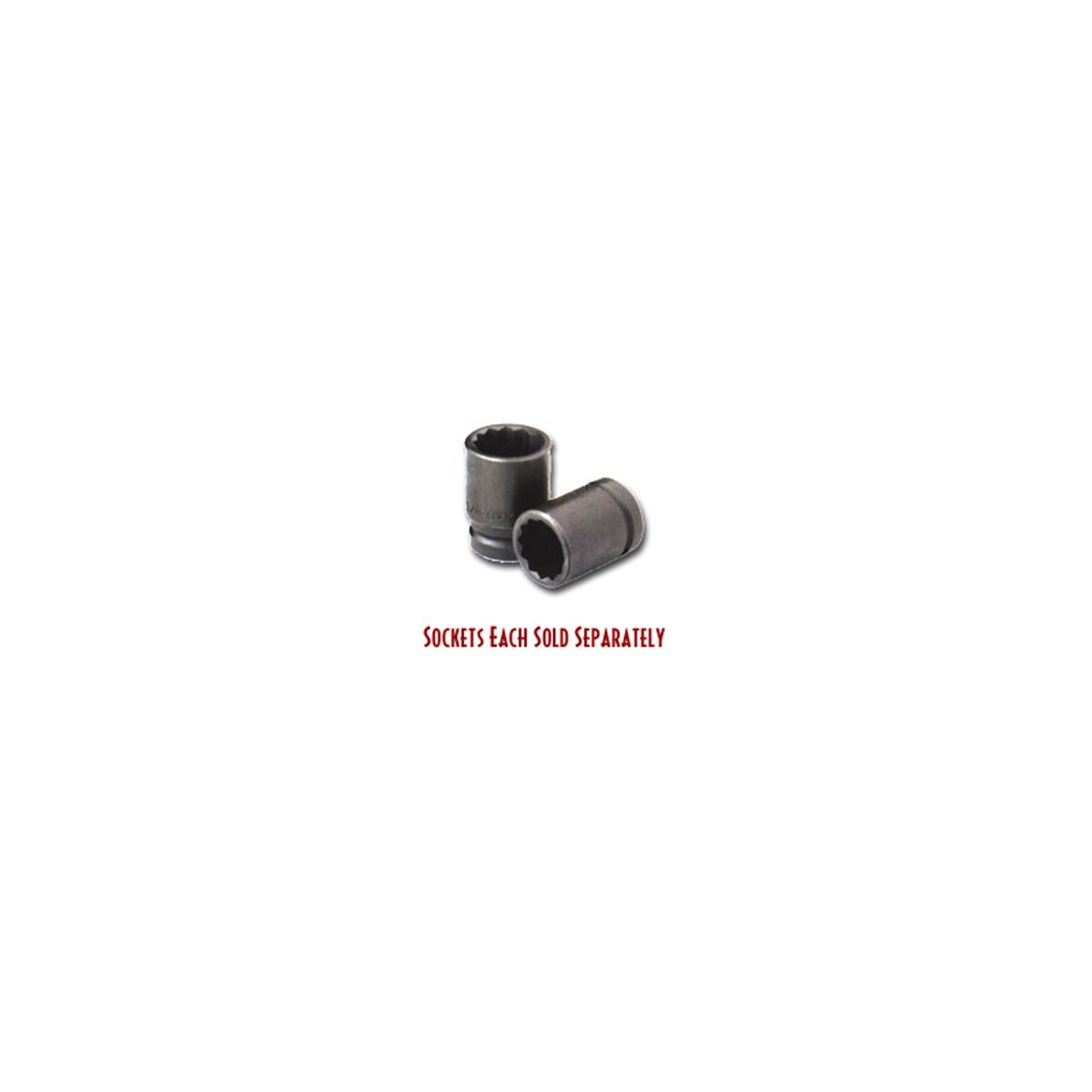 3/4 In Drive 12 Pt Std Thin Wall Fractional Impact Socket - 1-9/