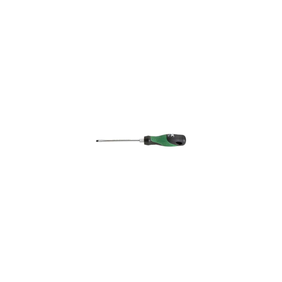 5.91" Tri-Molded Keystone Slotted Screwdriver with Hex Bolster