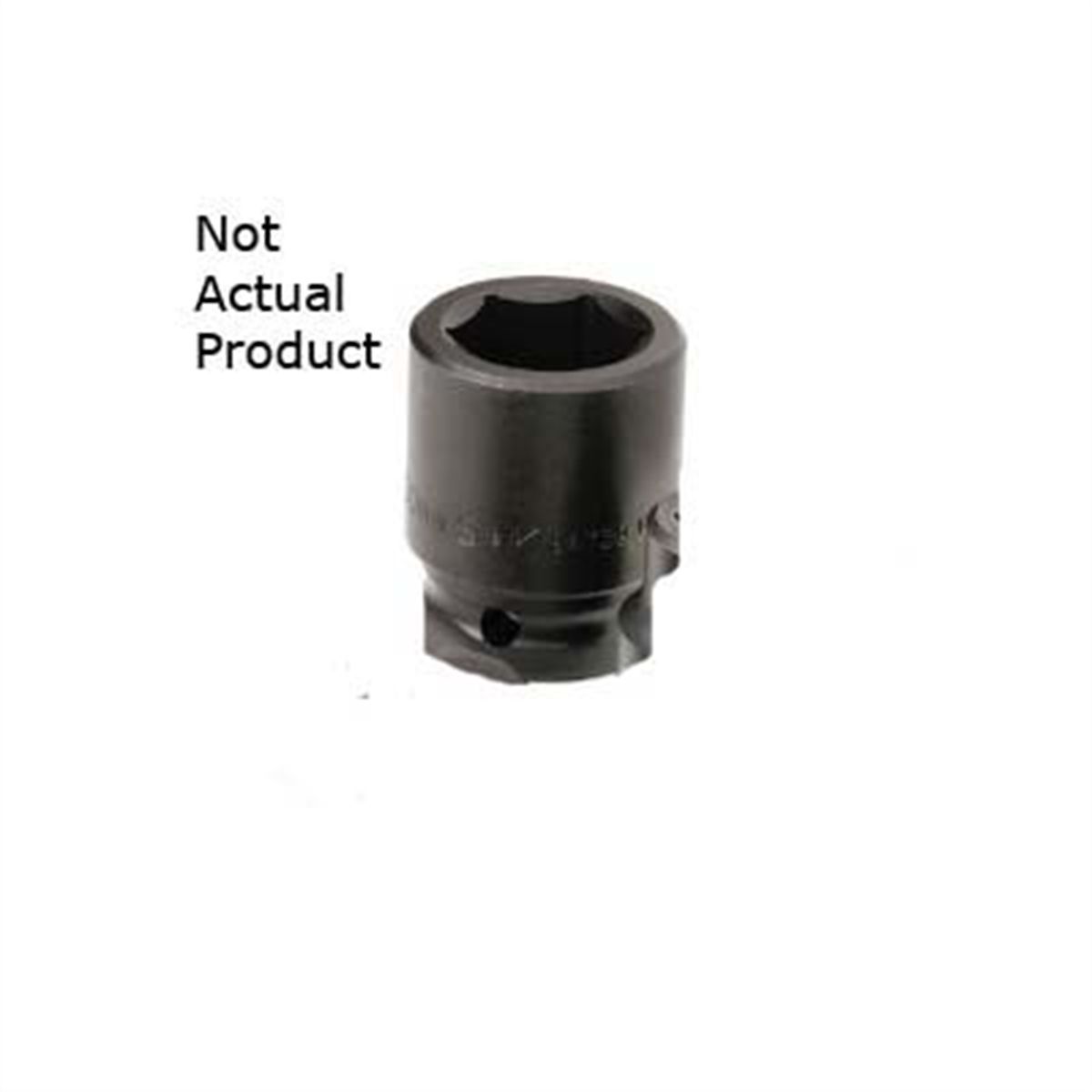 3/4 In Drive 6 Pt Standard Metric Impact Socket - 23mm