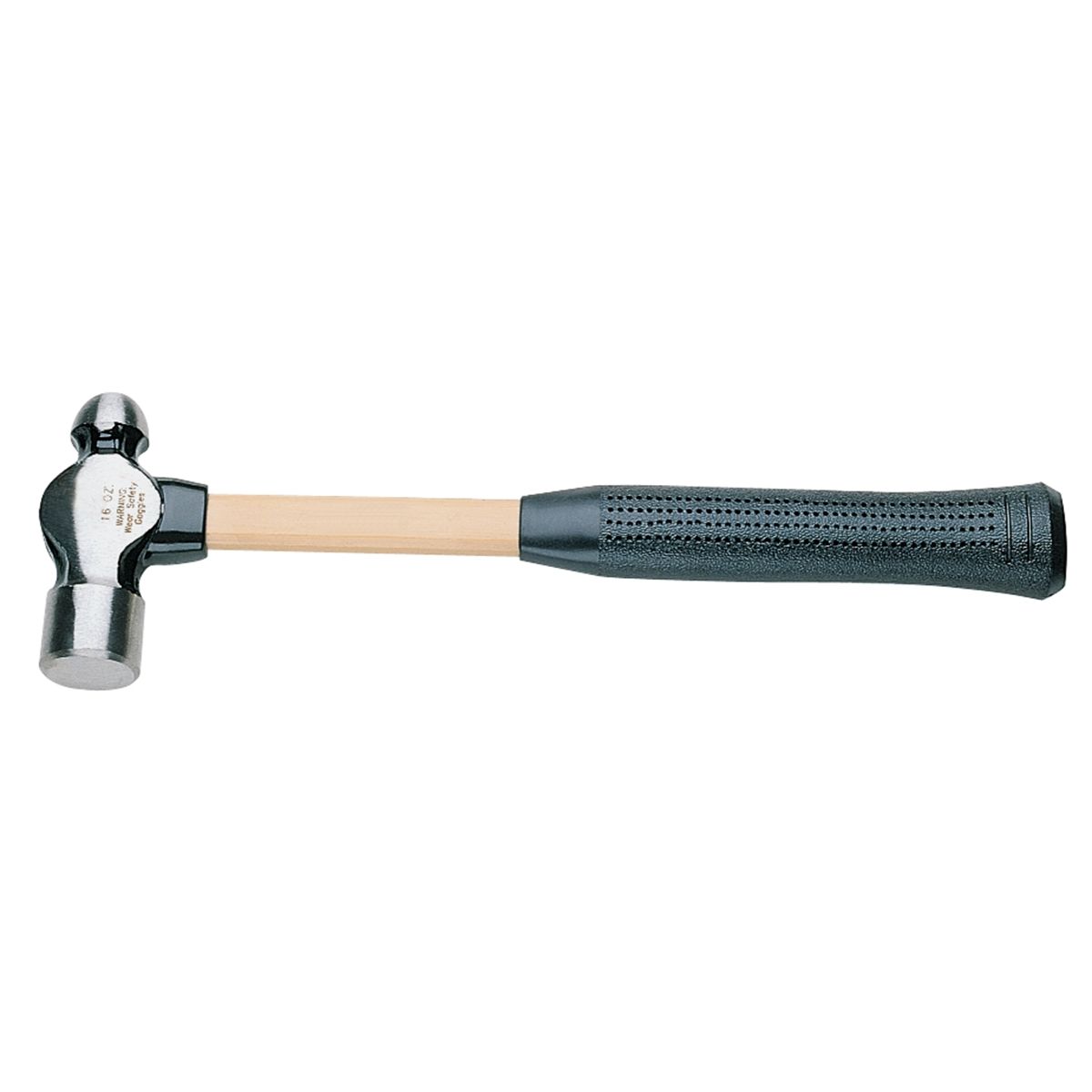 13 In Ball Peen Hammer w/ Fiberglass Handle - 16 Oz Head