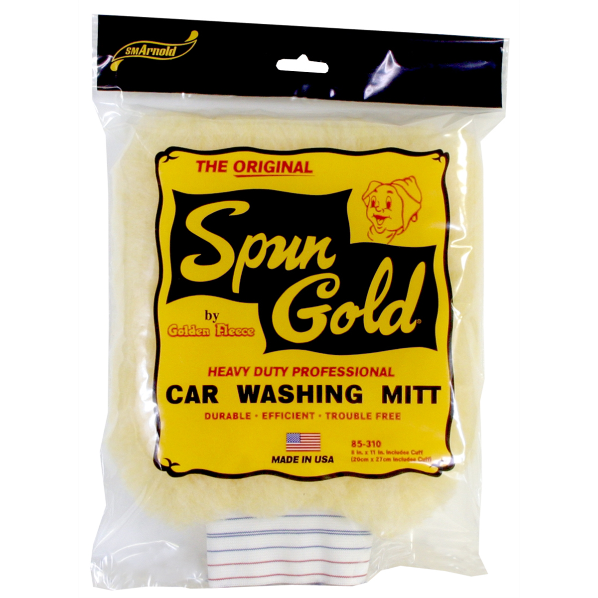 Spun Gold Wash Mitt - 8 x 11 In