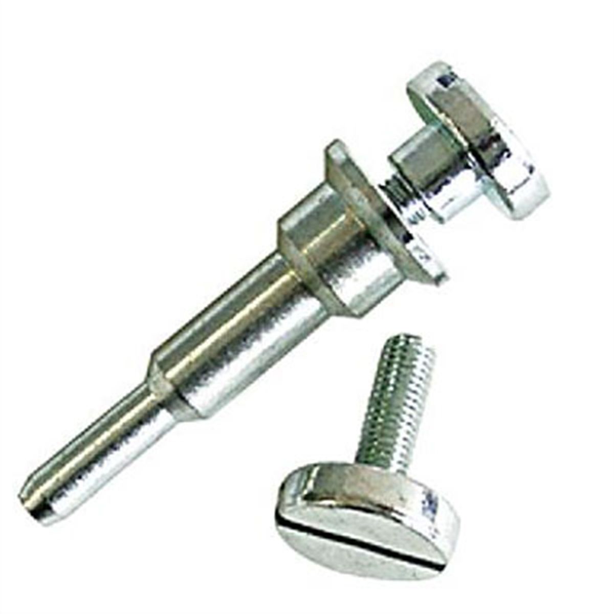Mandrel Set for Cut-off Wheels Contains 2 pieces - 3/8" Screw an