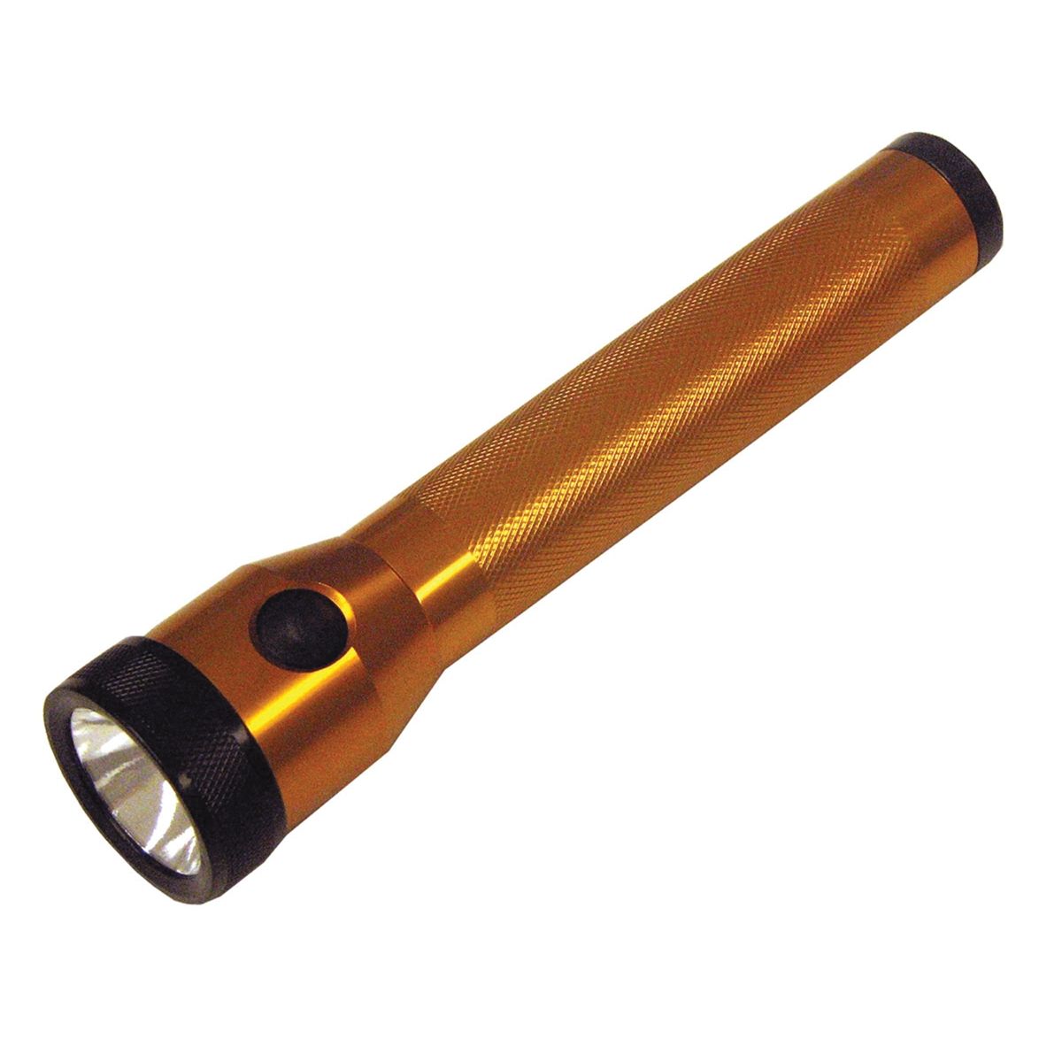 Orange Stinger Flashlight with AC/DC and 2 Holders