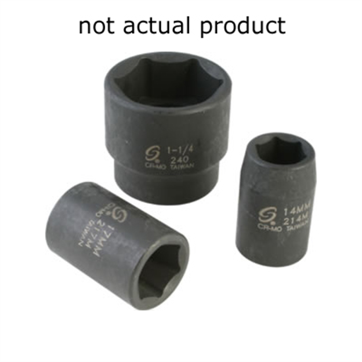 1/2" Drive x 14mm, Driveline, 12 Point Impact Socket