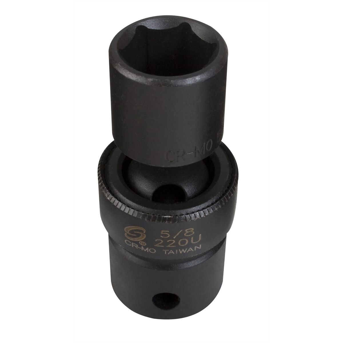 1/2 In Dr Impact Flex Socket, 6 Pt, Std, 5/8 In