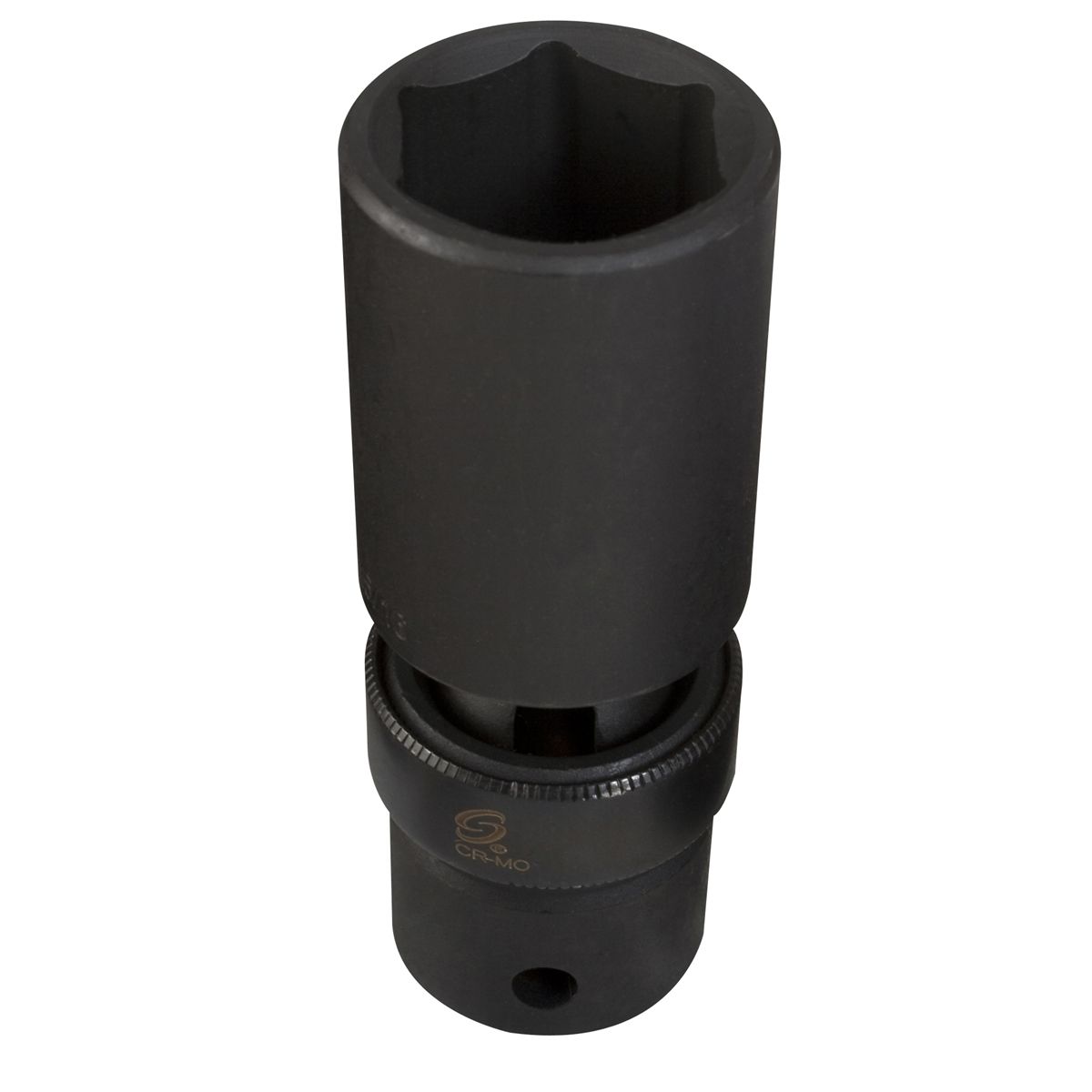 1/2 In Dr Impact Flex Socket, 6 Pt, Deep, 13/16 In