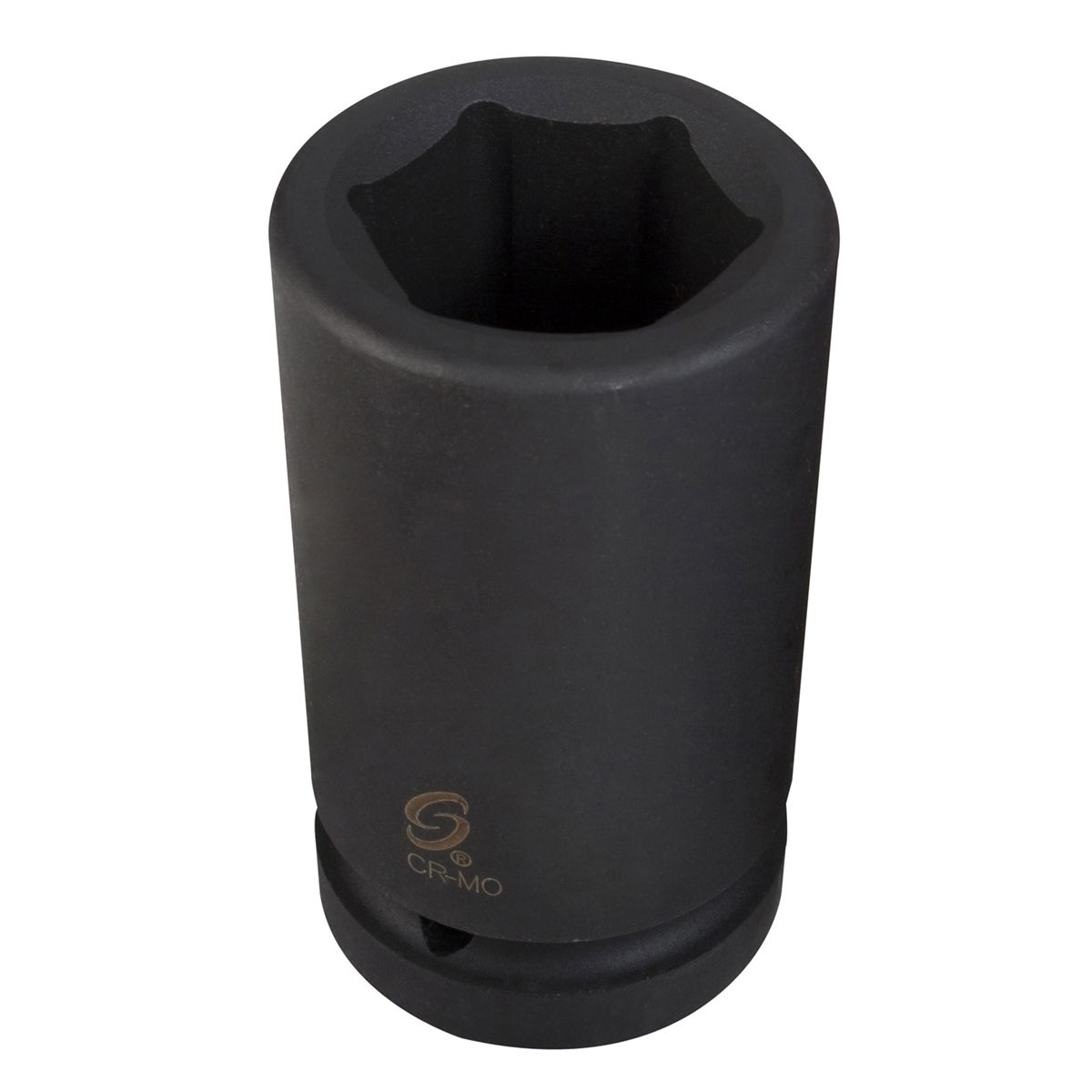 1 In Dr Impact Socket, 6 Pt, Deep, 1 In