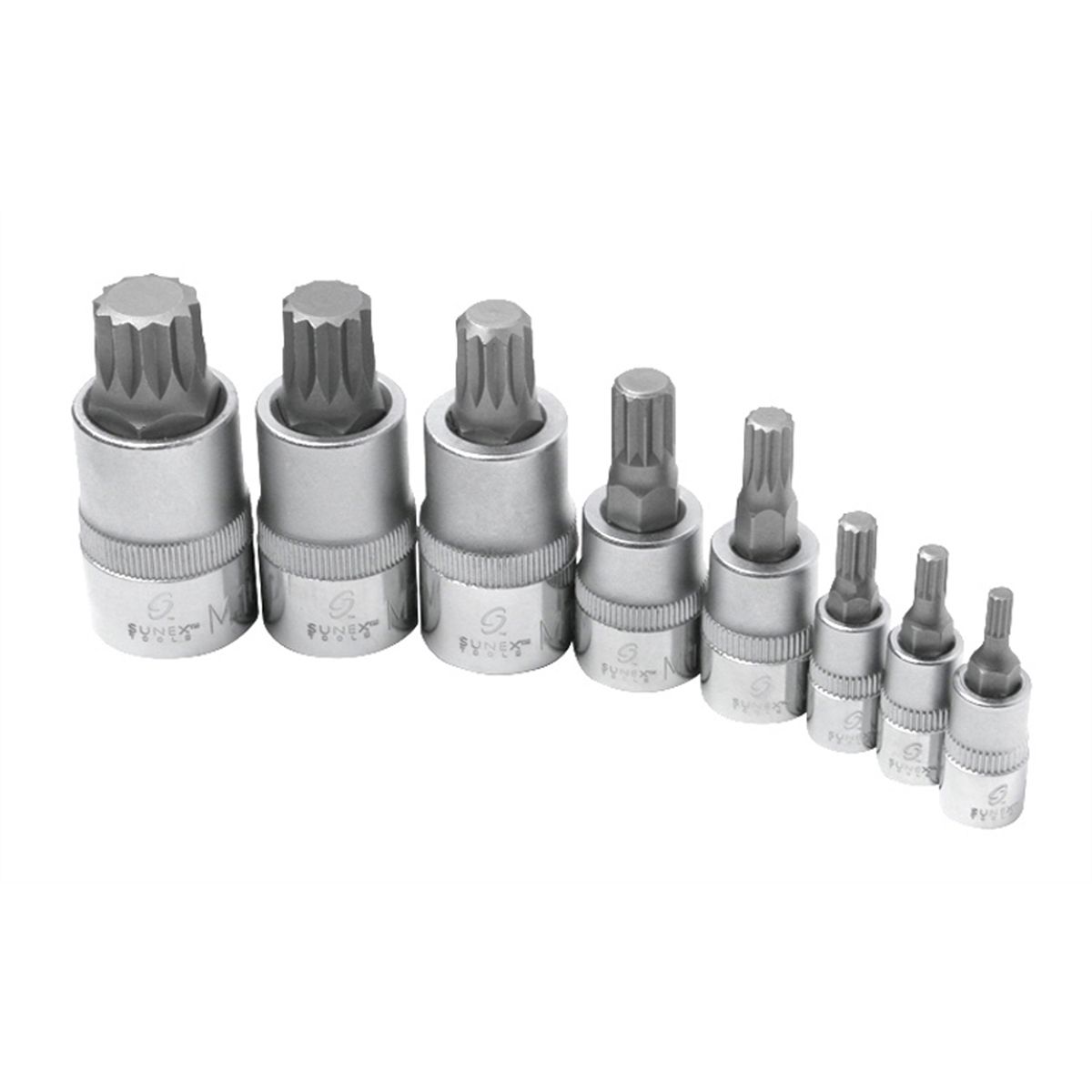 8-Piece Triple Square Bit Socket Set