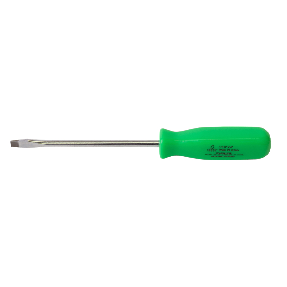 3/16" x 4" Slotted Screwdriver