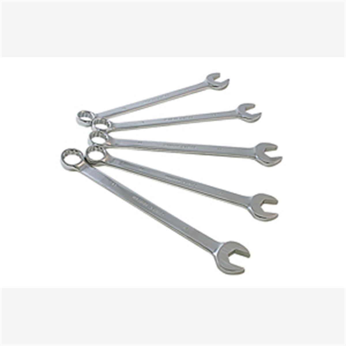 5 piece V-Groove Metric Combination Wrench Set