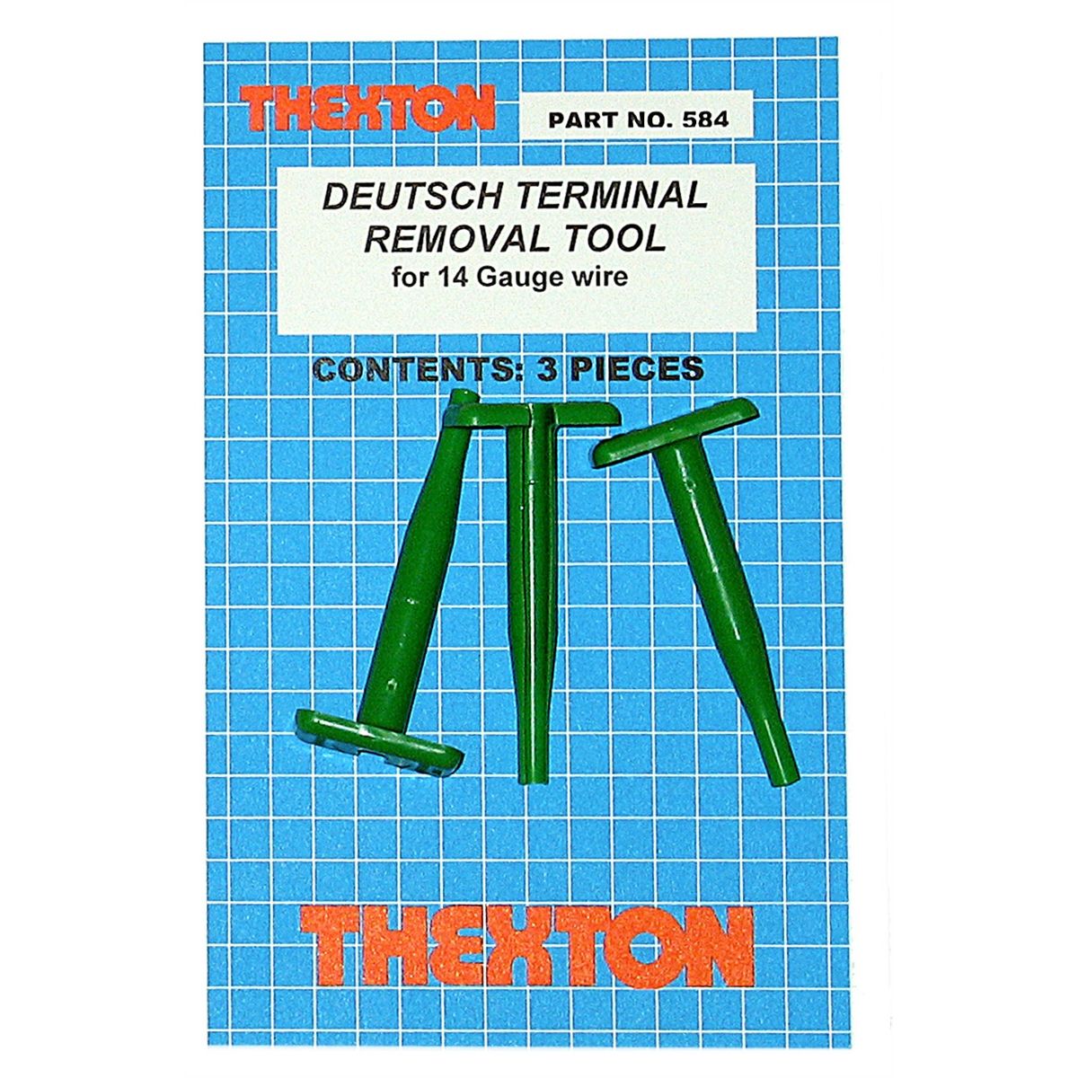 Deutsch Terminal Release Tool for 14 Gauge Wire 3 Pk