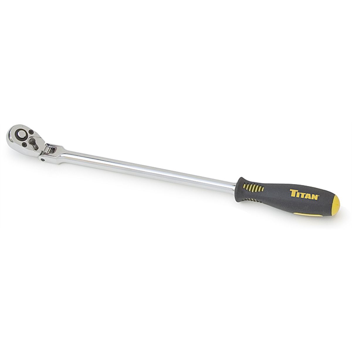 1/4 In Dr Extra-Long Flex-Head Quick Release Ratchet 12 In L