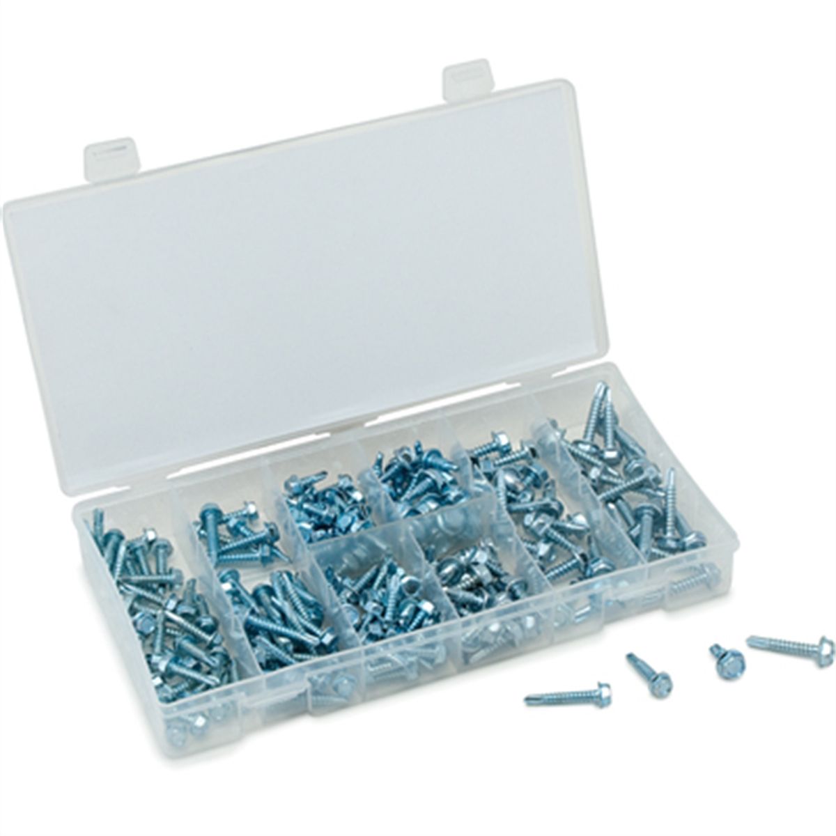 200 Piece Hex Head Screw Assortment