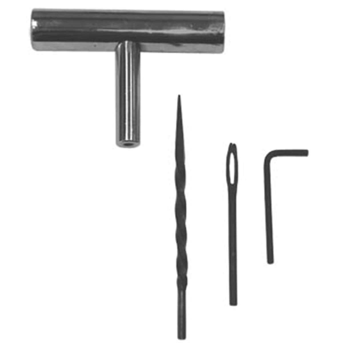 Metal T-Handle 4 Piece Tool Kit (2 Pack)