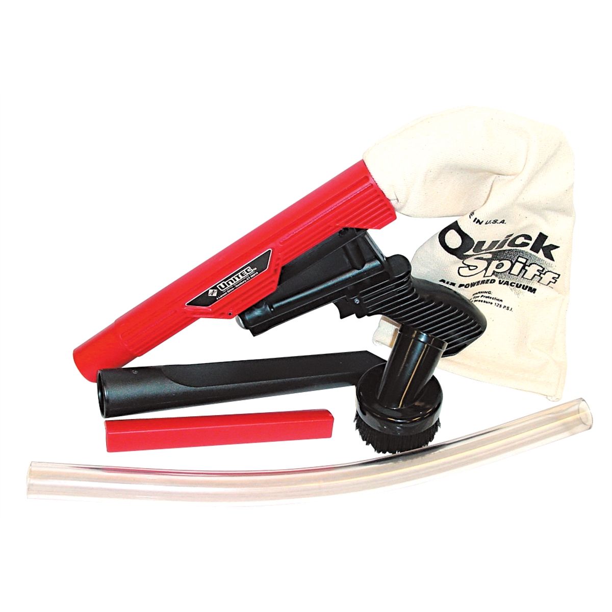 Quick Spiff Air Vacuum - Red