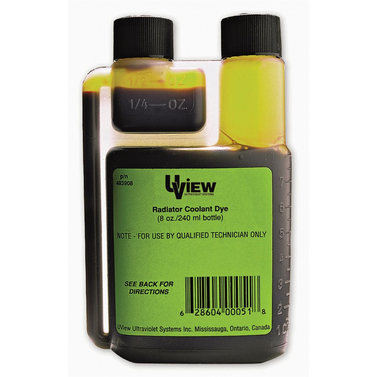 Radiator Coolant Dye - 8 oz. Bottle