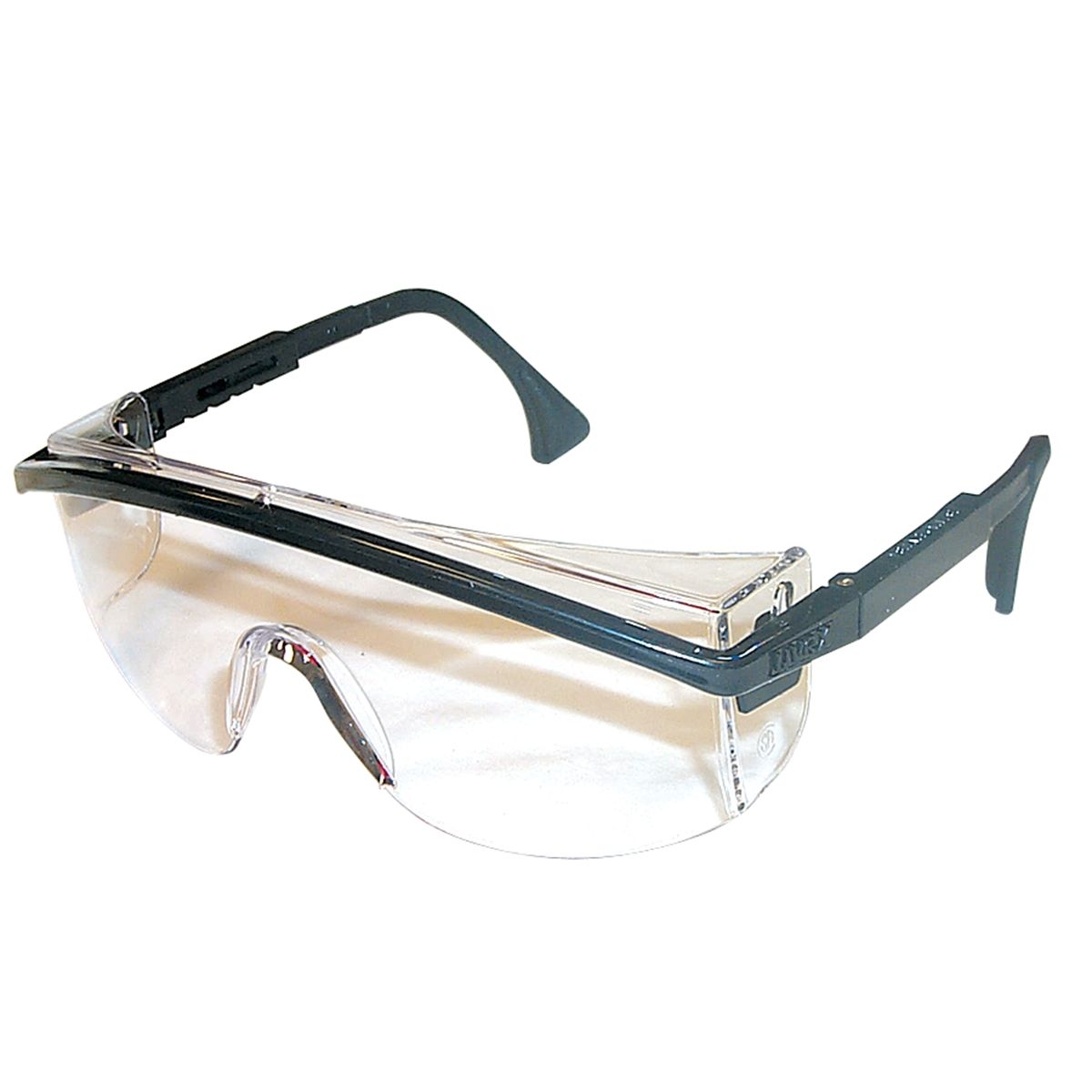 Duoflex Safety Glasses - Astrospec 3000 - Black/Clear Lens