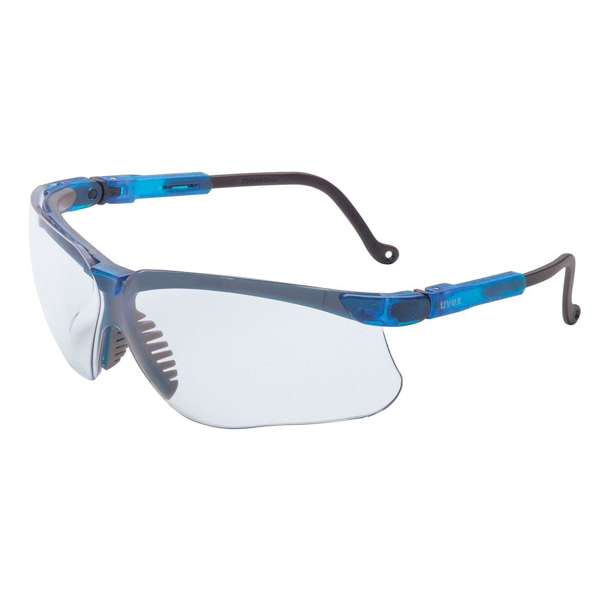 Genesis Glasses - Blue Frame / Clear Lens w/ Anti-Fog Coating
