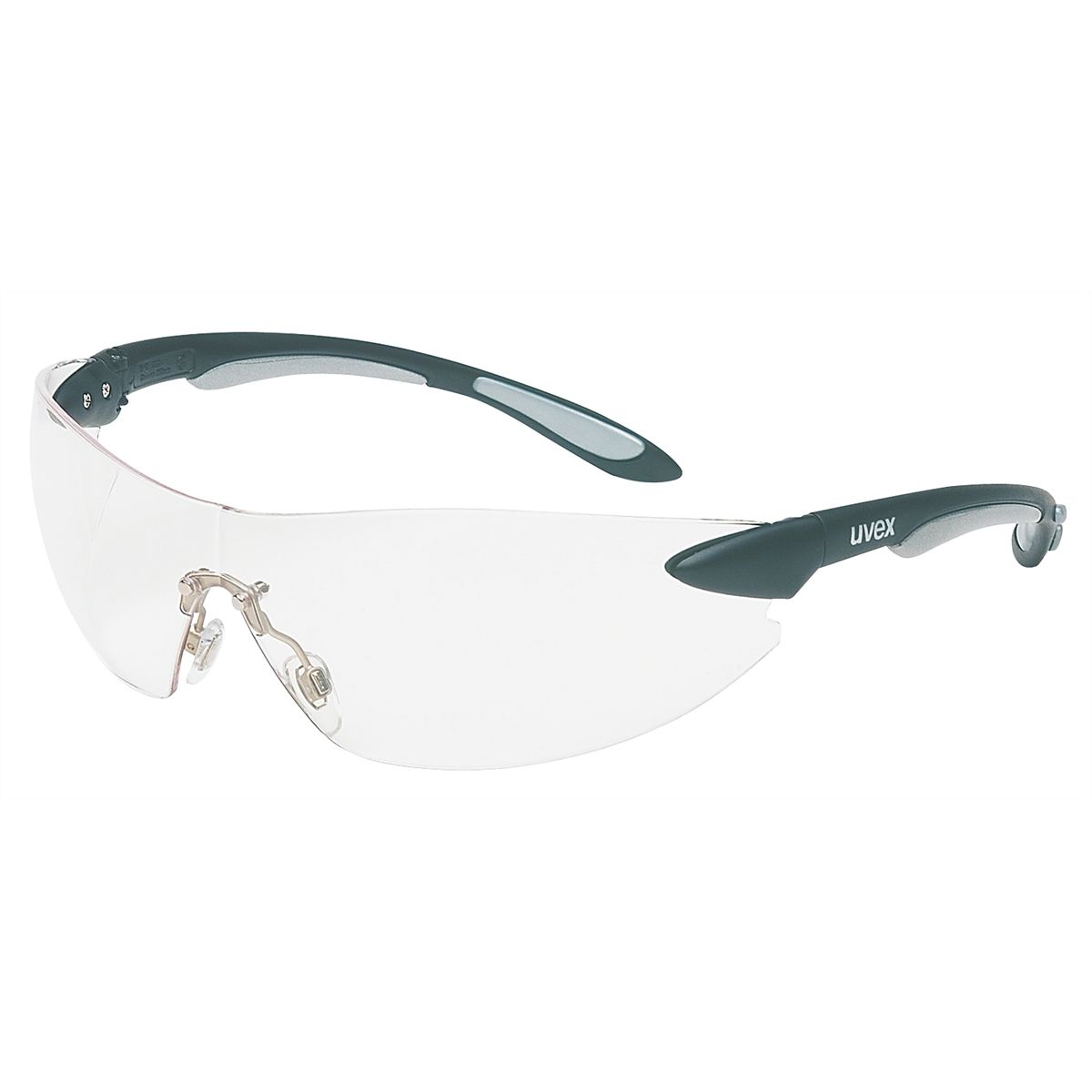 Ignite Safety Glasses - Black and Silver Frames