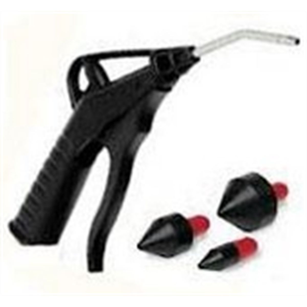 4" FULL FLOW BLOW GUN W/3 RUBBER TIPS