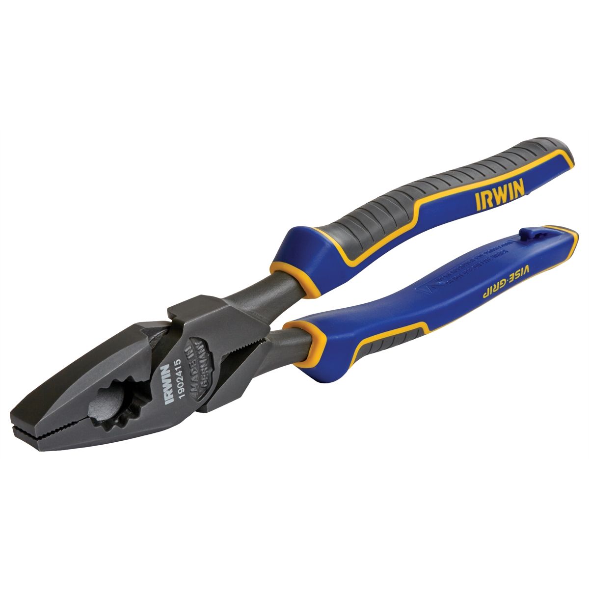 High Leverage Linemans Pliers w Fish Tape Puller 9...