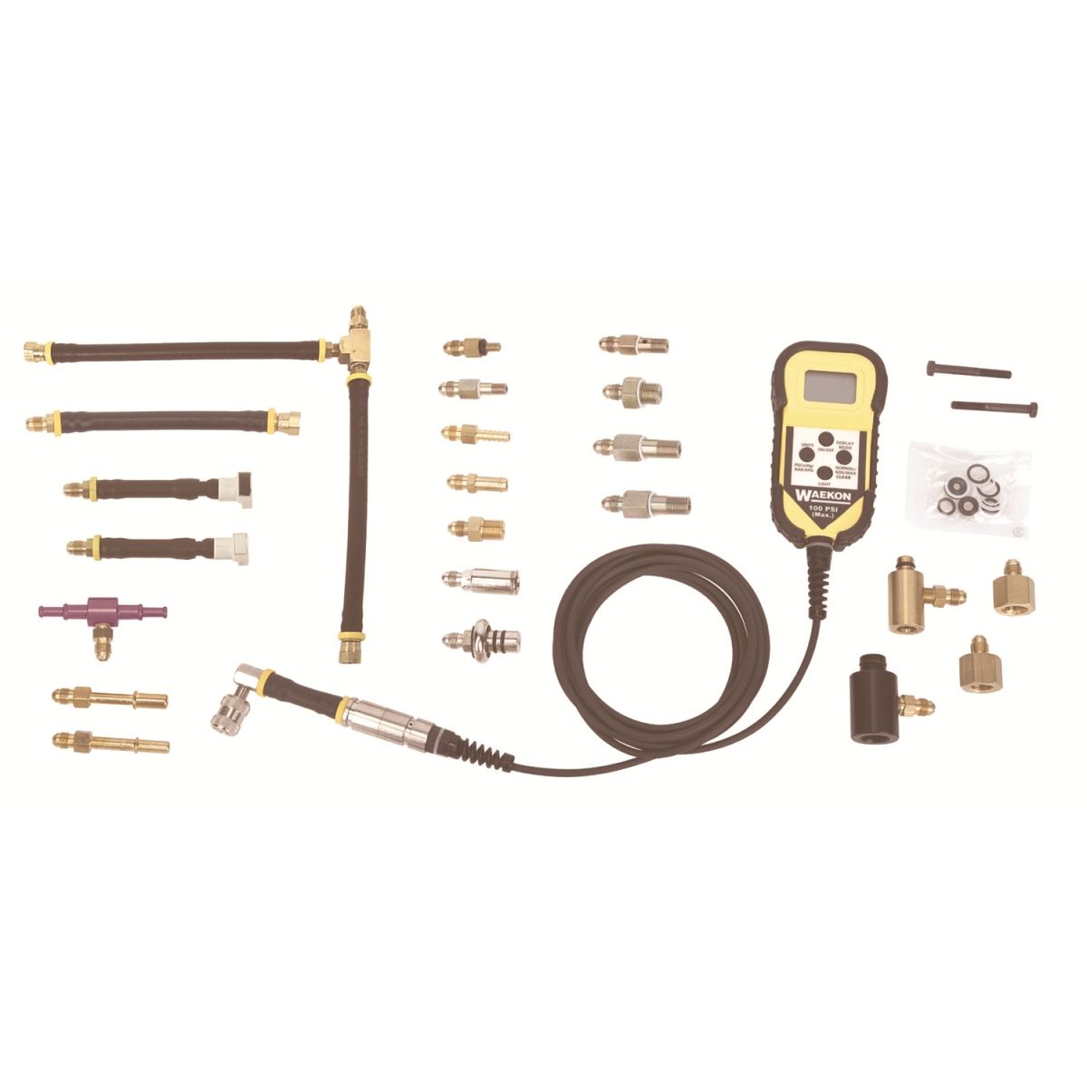 Multi-Port Fuel Injection Grand Master Kit w Digital Remote Gaug