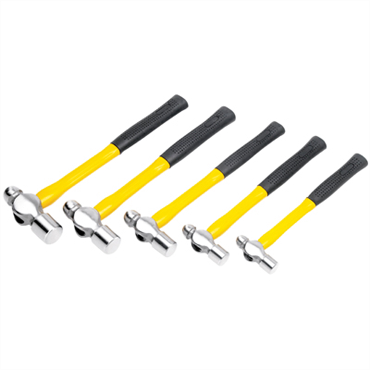 5 Piece Ball Pein Hammer Set