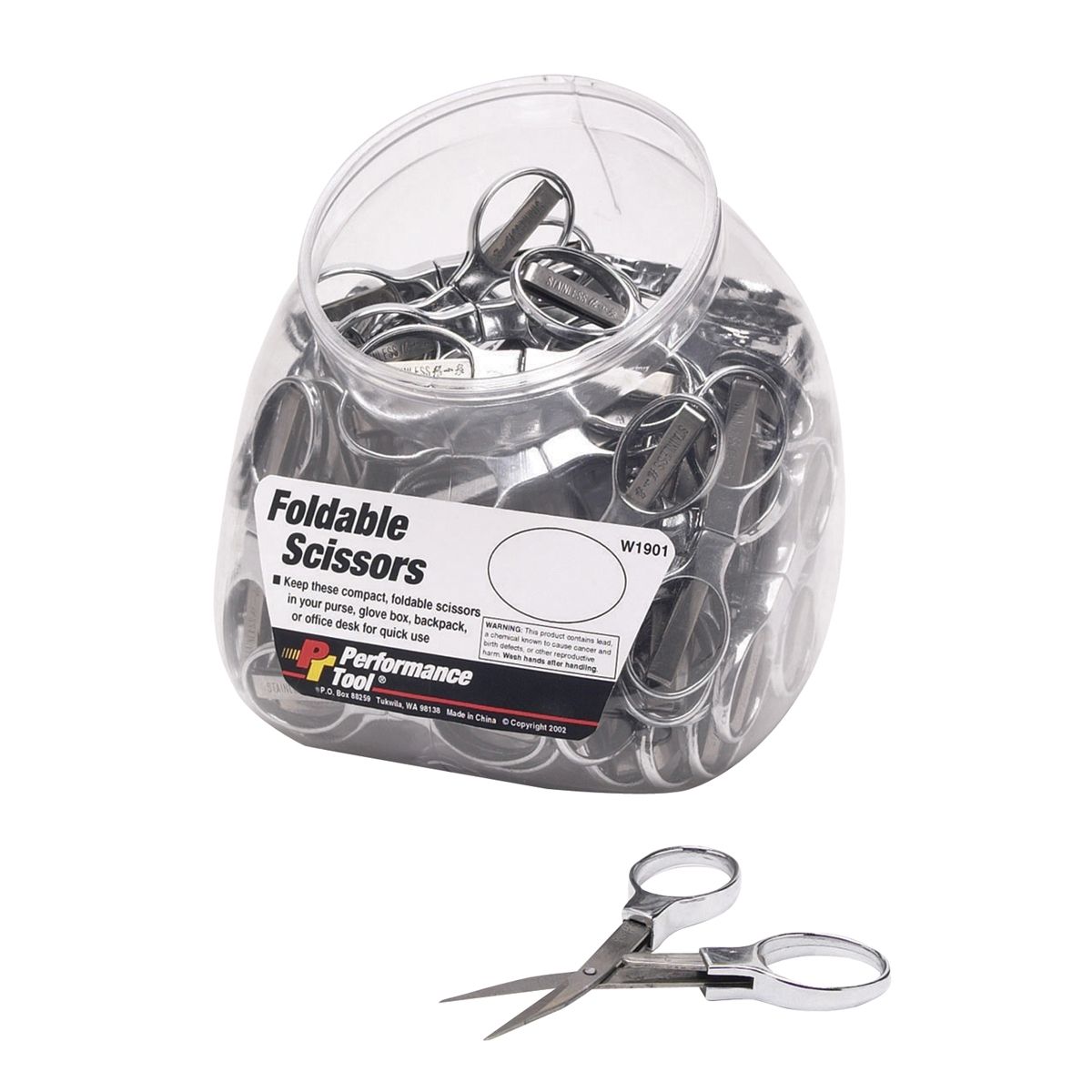 Foldable Scissors - 50 Individual Pcs