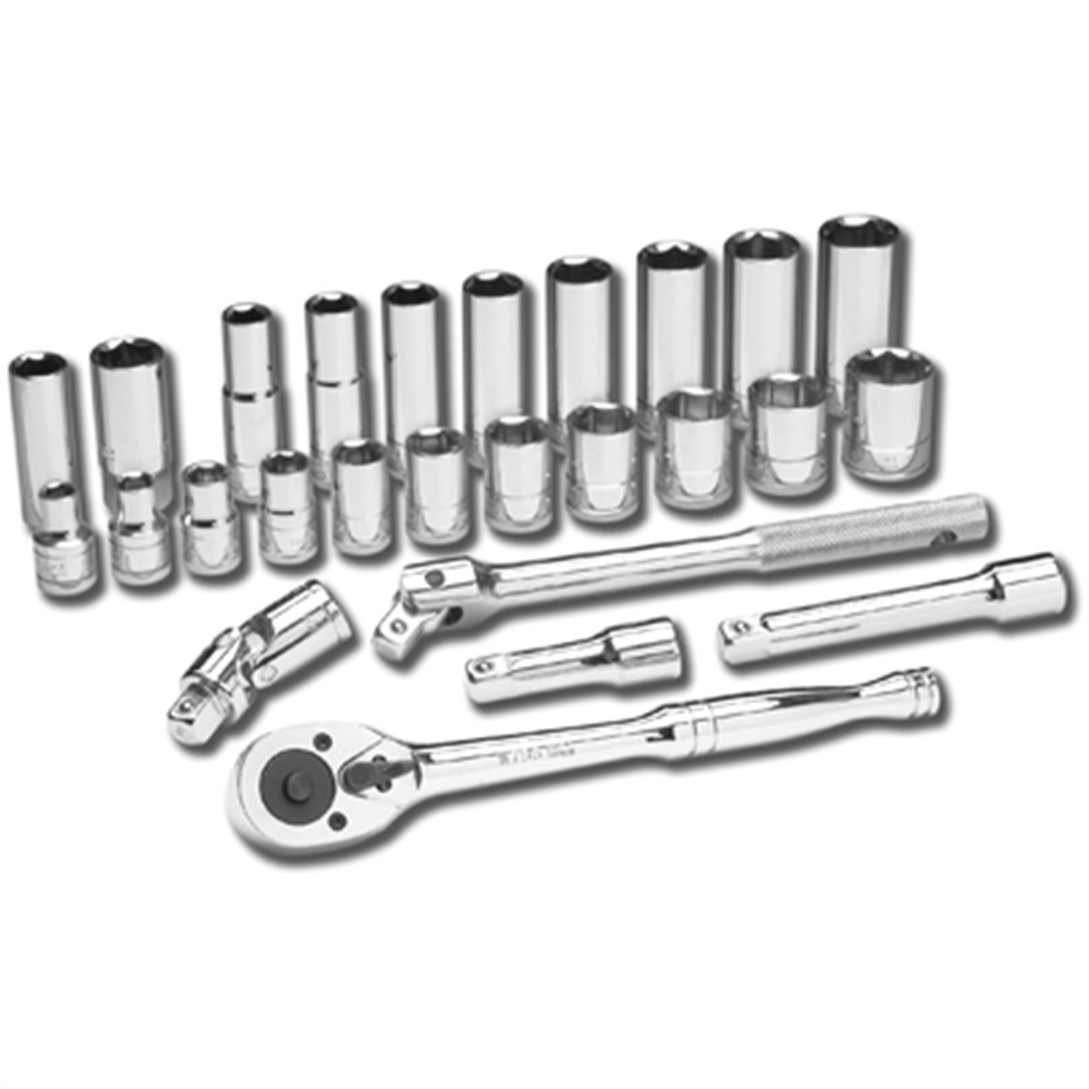 26 Pc 1/2'' Dr MM Skt Set