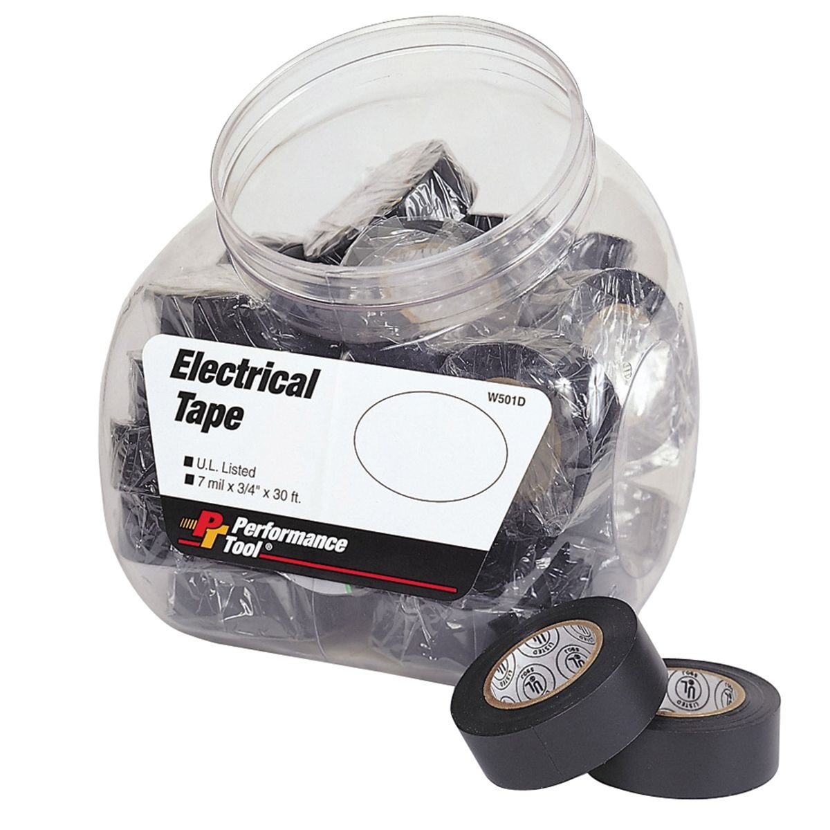 24 Piece Electrical Tape Fish Bowl Merchandiser