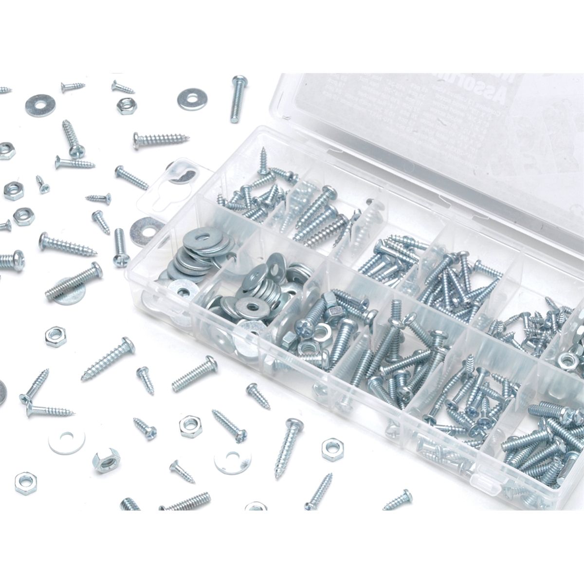 Metric Nut and Bolt Hardware Kit - 347-Pc