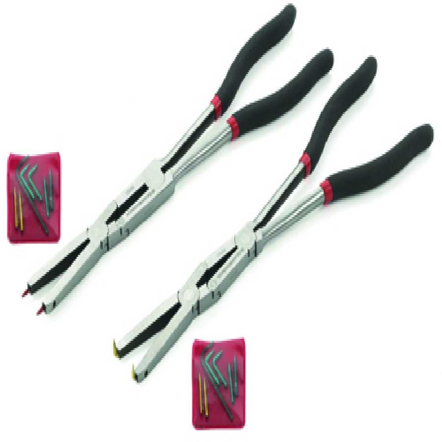 Double X Int/Ext Snap Ring Pliers Set - 2-Pc