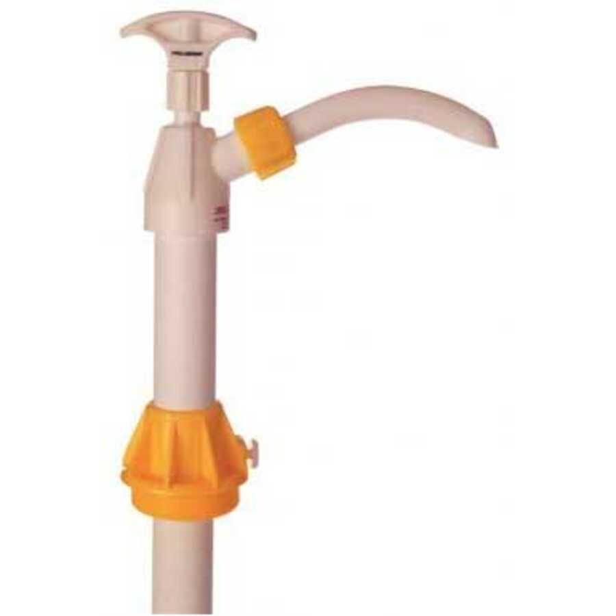 Polypropylene Pump w/ Nickel Plated Rod w/out Hose - 15-55 Gal