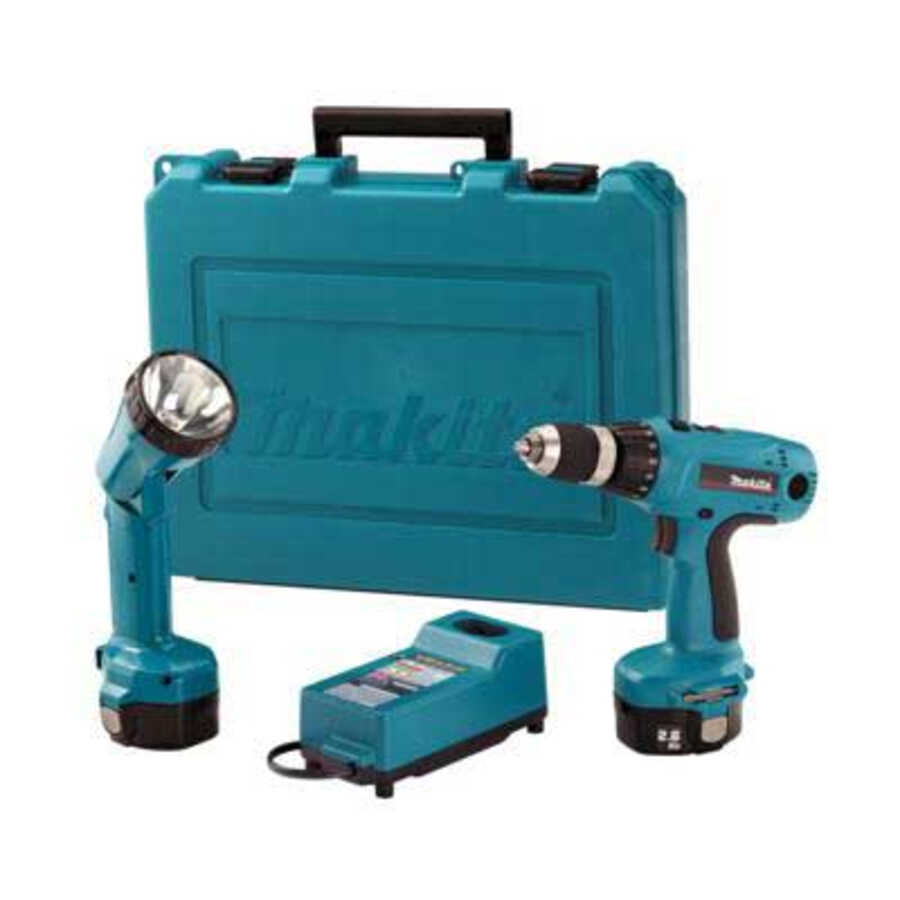 14.4V 1/2 In Cordless Driver-Drill & Flashlight Kit