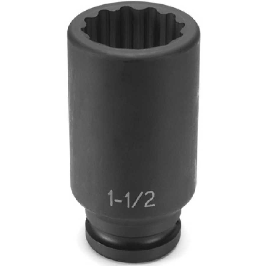 3/4 In Dr 12 Pt Deep Impact Socket - 2-5/16 In