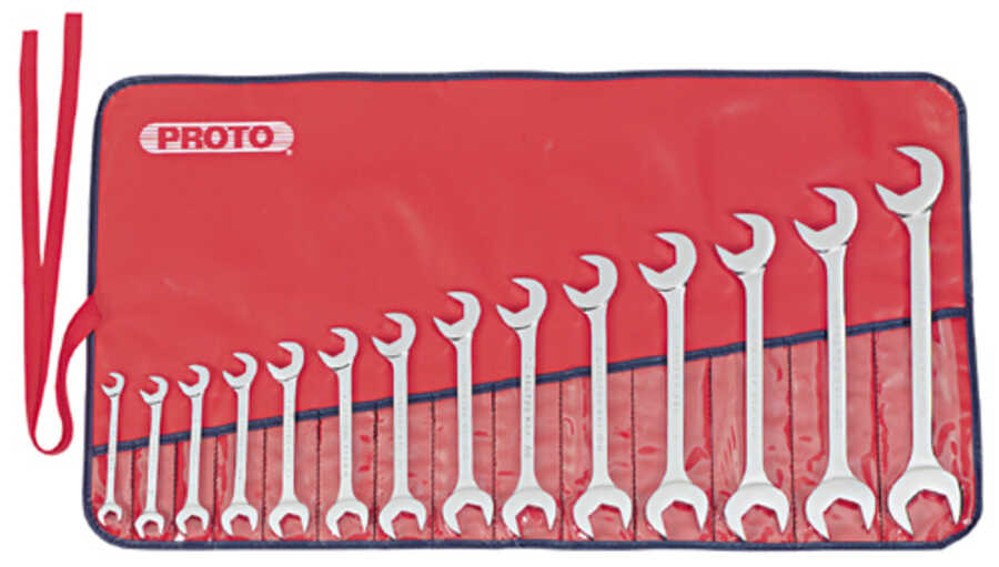 14-Piece Open End Angle Wrench Set