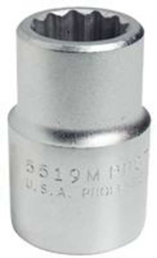 3/4" Drive 41mm 12-Point Metric Standard Length Hand Socket