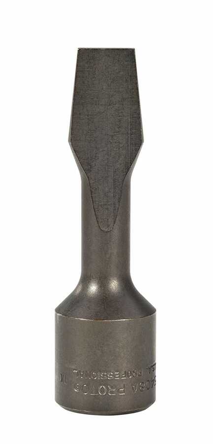 1/2-Inch Drive Slotted Screwdriver Bit Socket, 1/2-Inch