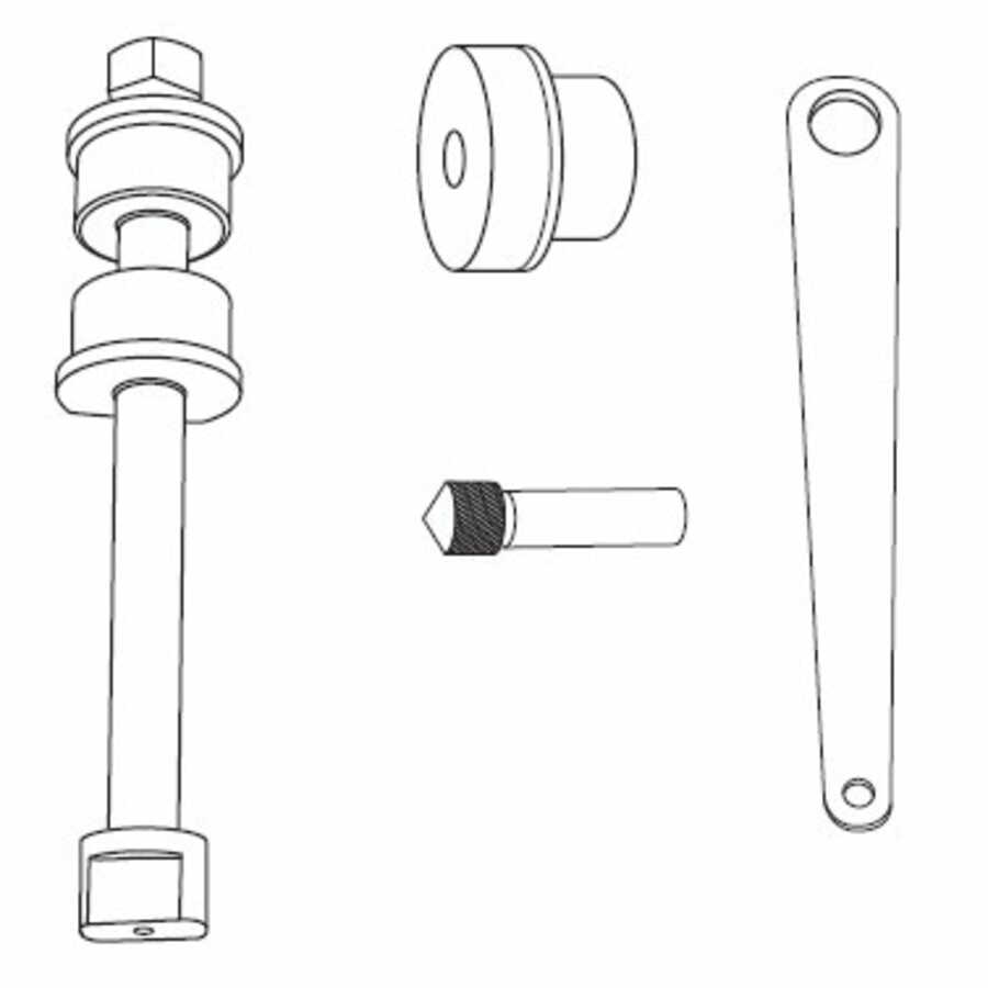 Steering Knuckle Centering Gauge Toyota SST