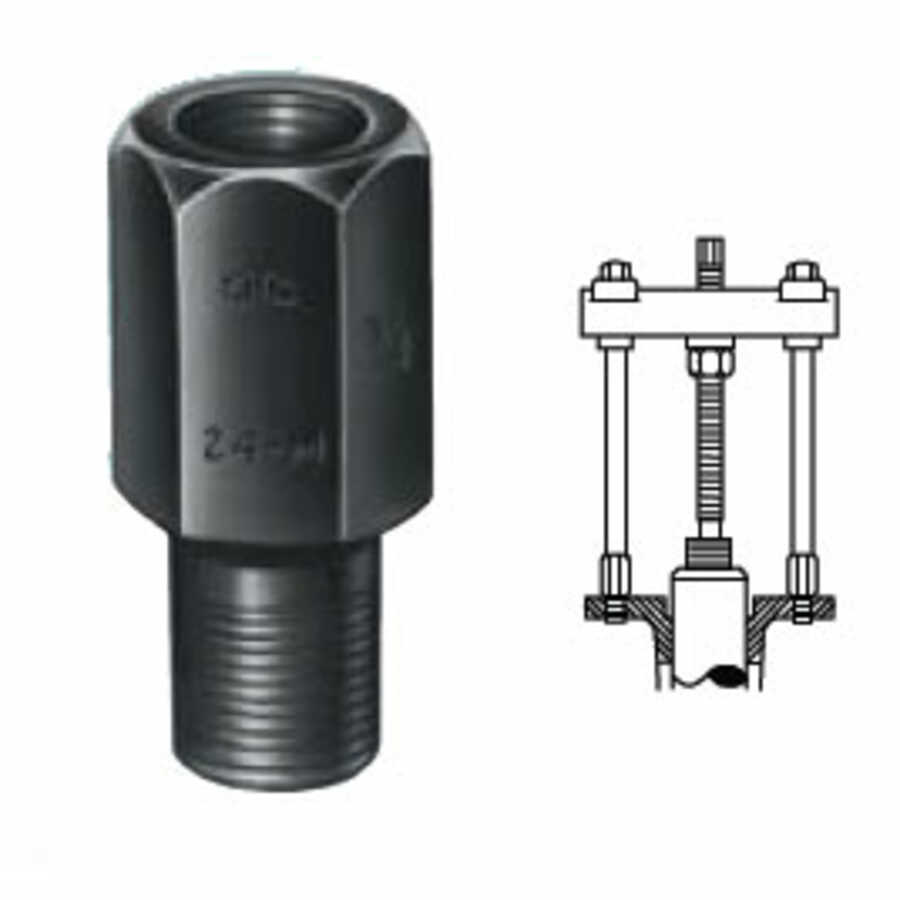 Puller Adapter 1-14 Female To 3/4-16 Male