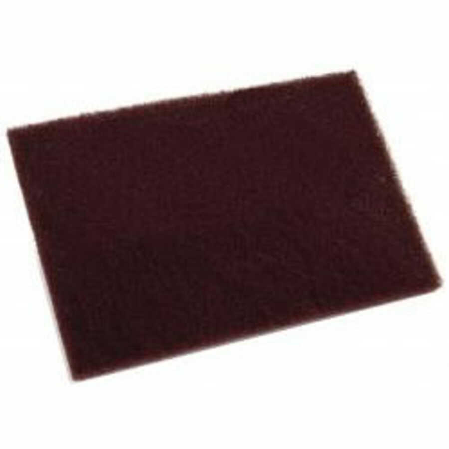 Non-Woven General Purpose Scuff Pads Maroon 20/Box