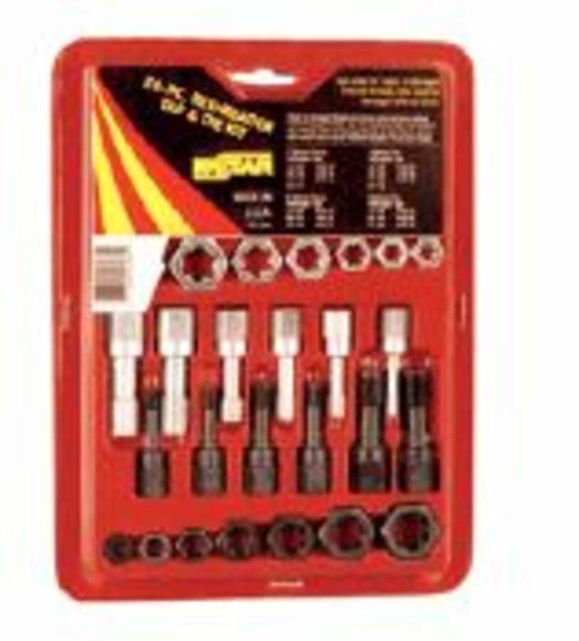 25 Piece SAE Thread Restorer Kit