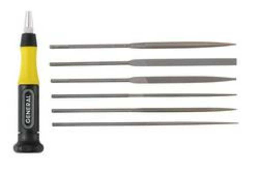 6pc Swiss Pattern Needle File Set