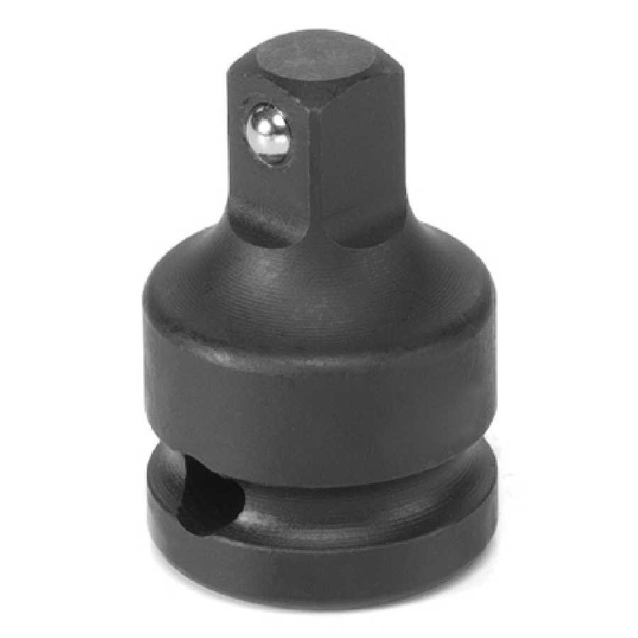 1/2" Female x 3/8" Male Adapter w Friction Ball