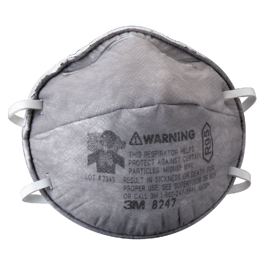 Particulate Respirator 07186, R95, with Nuisance Level Organic V