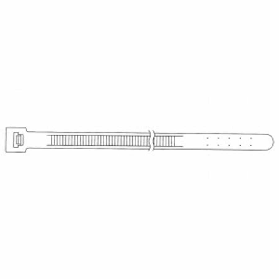 Heavy Duty Cable Tie Natural, 15 Inches, 100/Bag
