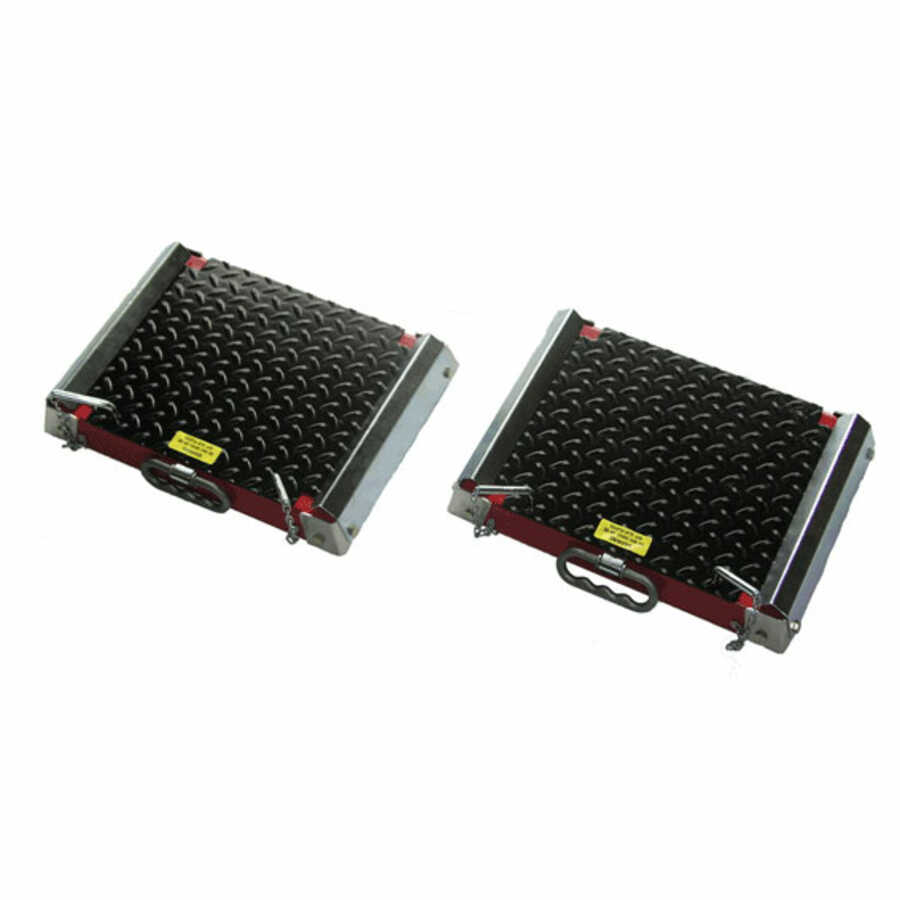 Rear Wheel Platform Set w Slip Plates