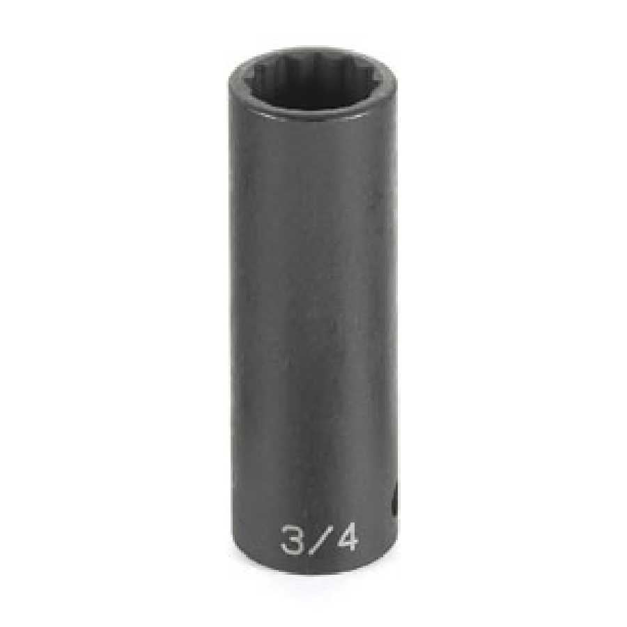 1/2" Drive x 1/2" Deep - 12 Point Impact Socket