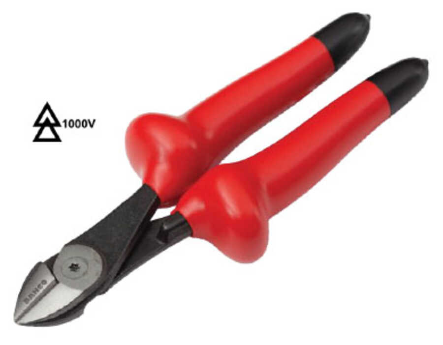 1000V Insulated Heavy Duty Straight Head Diagonal Cutting Pliers