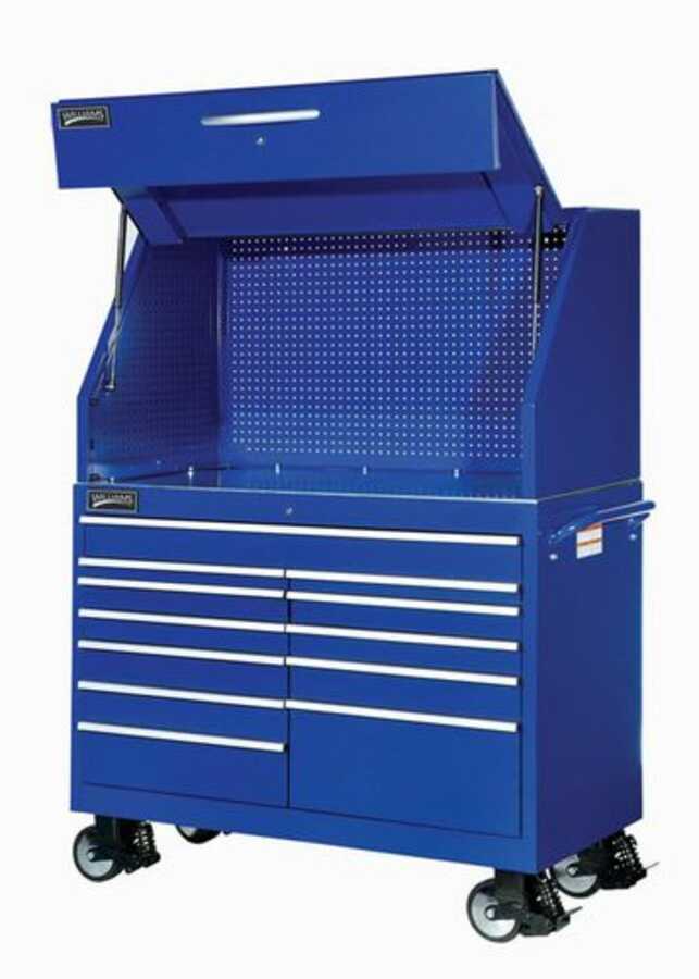 Heavy Industrial 54" Roll Cabinet, Blue
